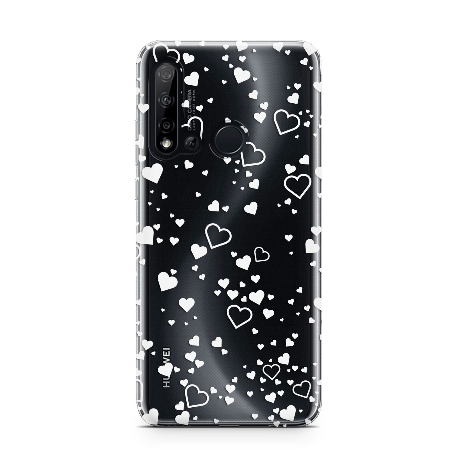 White Heart Huawei P20 Lite 5G Phone Case