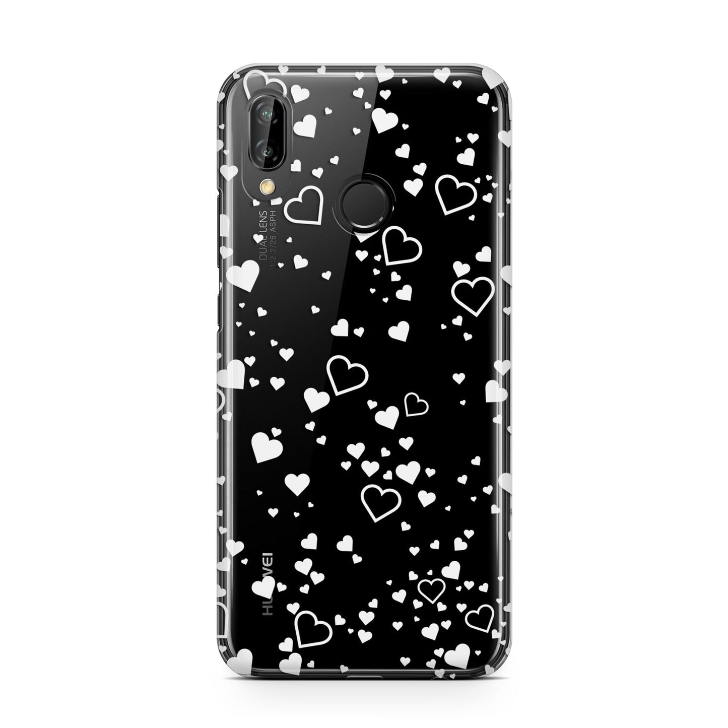 White Heart Huawei P20 Lite Phone Case