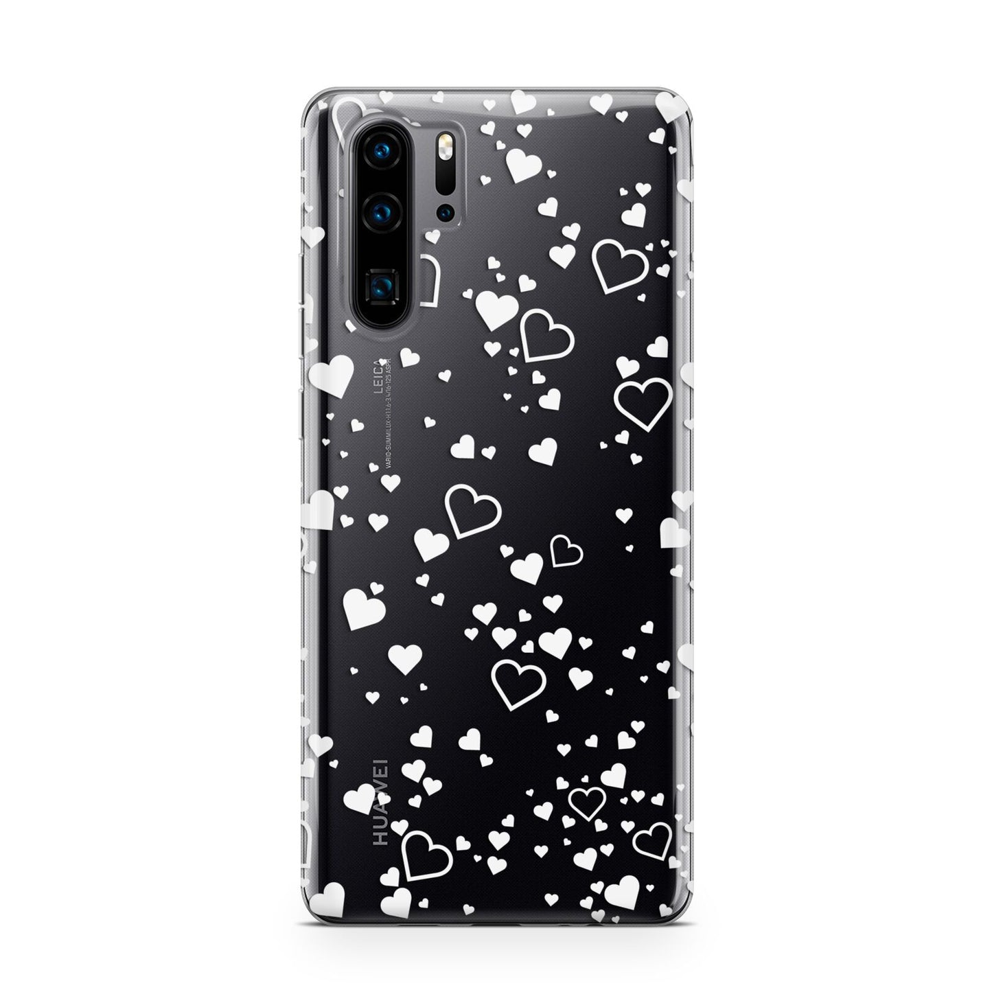 White Heart Huawei P30 Pro Phone Case