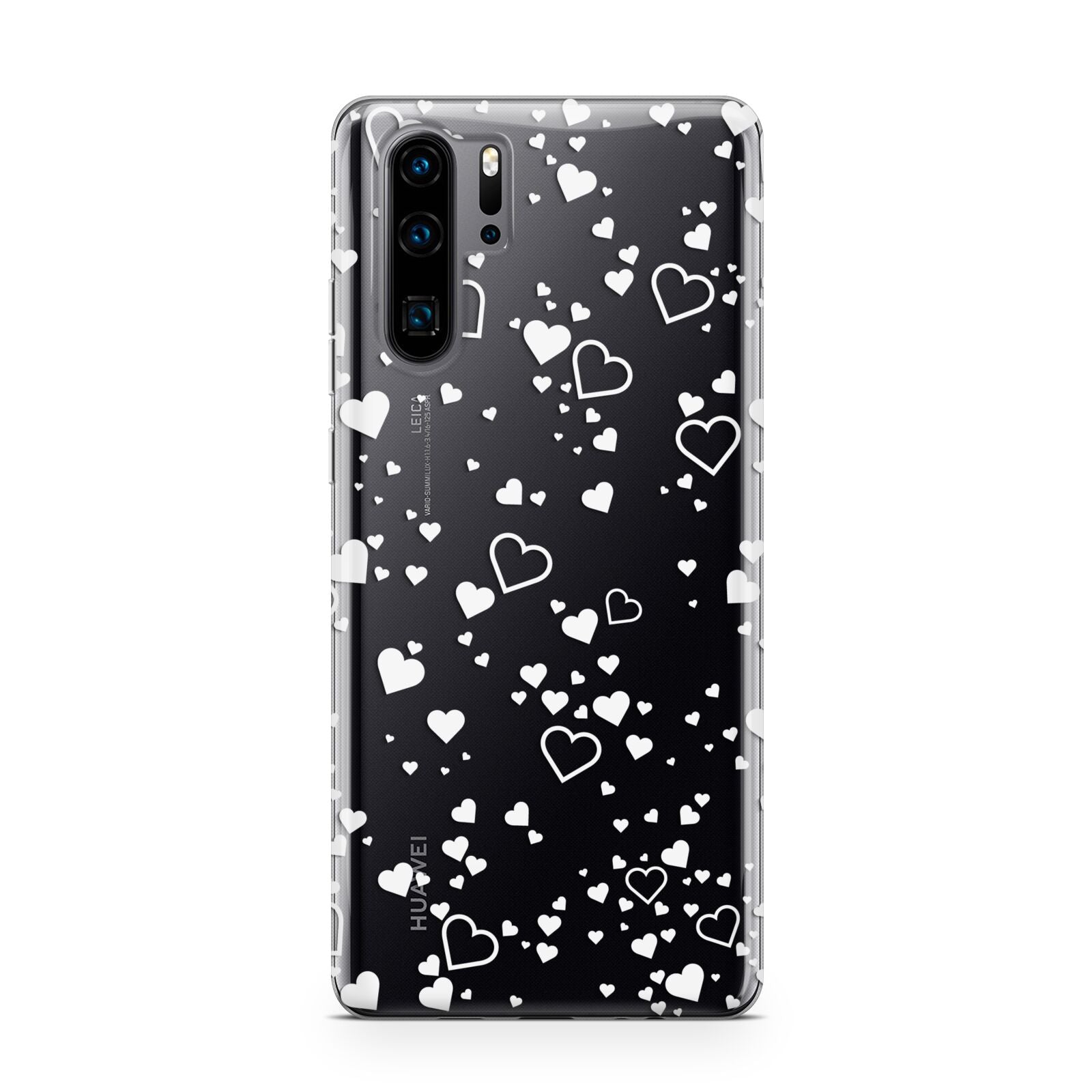 White Heart Huawei P30 Pro Phone Case