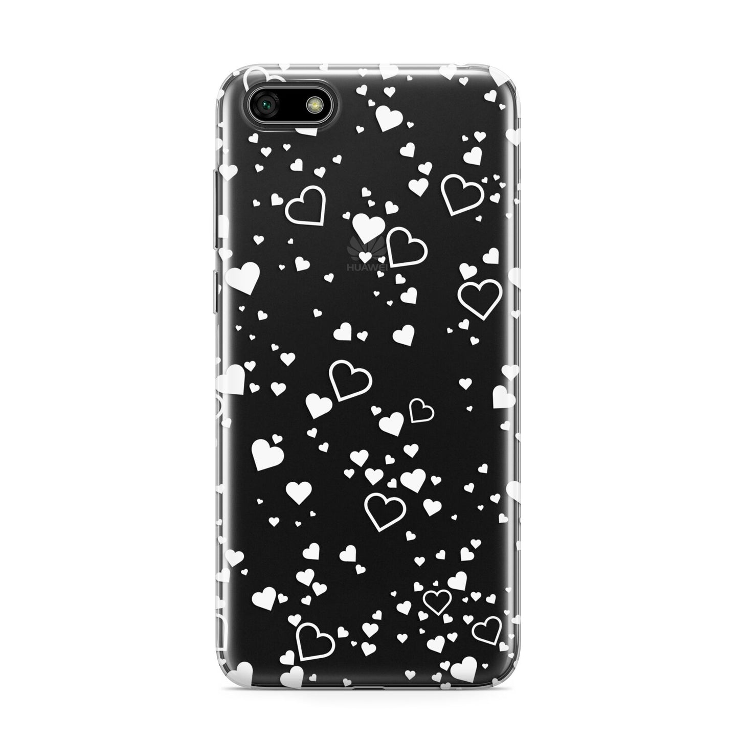 White Heart Huawei Y5 Prime 2018 Phone Case