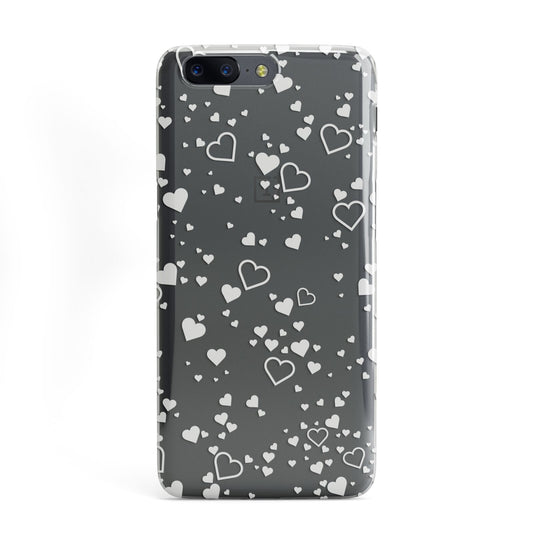 White Heart OnePlus Case