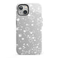 White Heart iPhone 13 Full Wrap 3D Tough Case