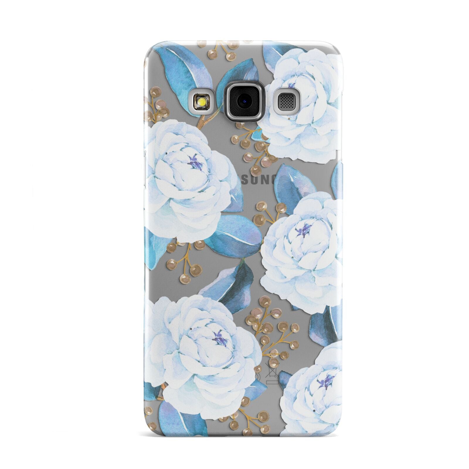 White Peonies Samsung Galaxy A3 Case