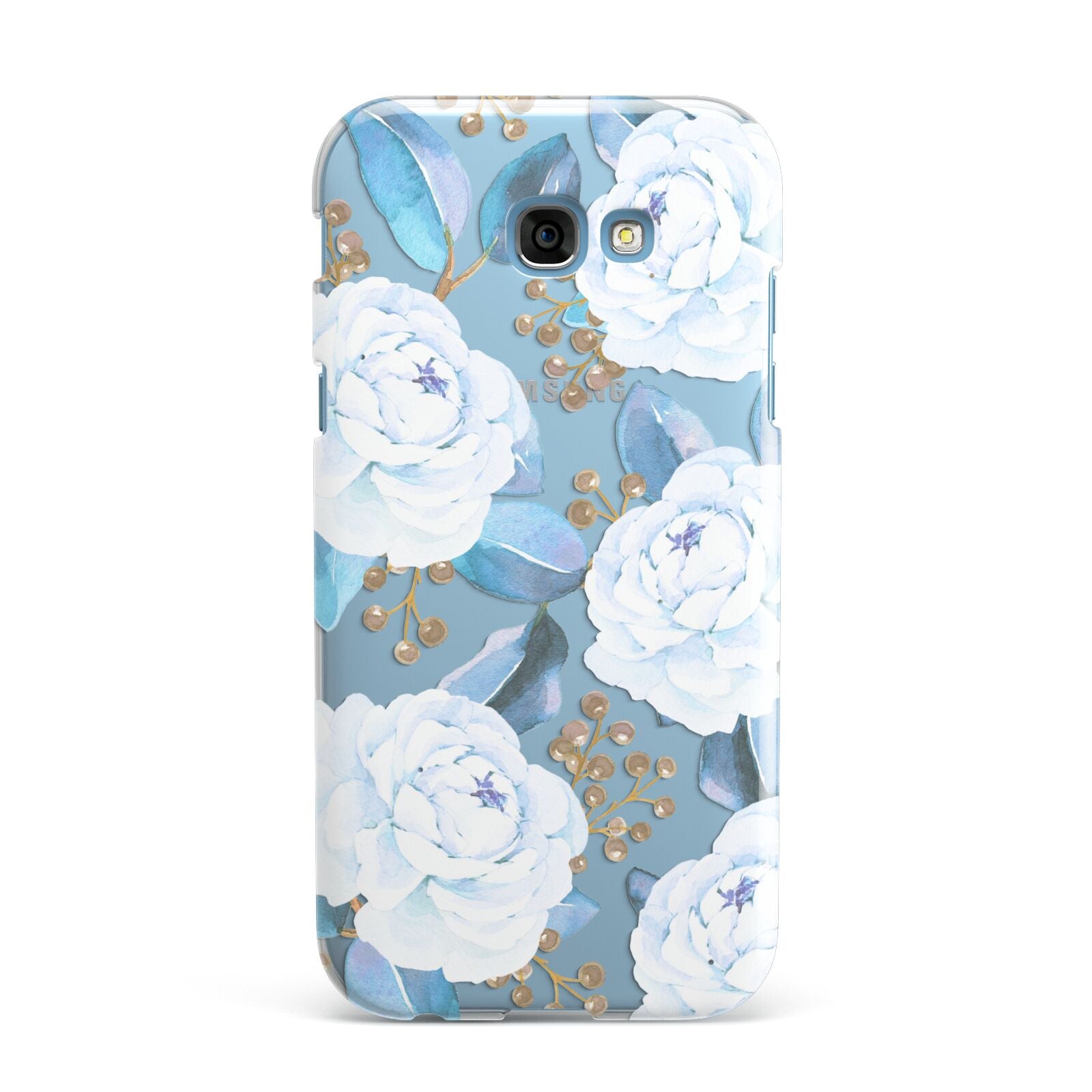 White Peonies Samsung Galaxy A7 2017 Case