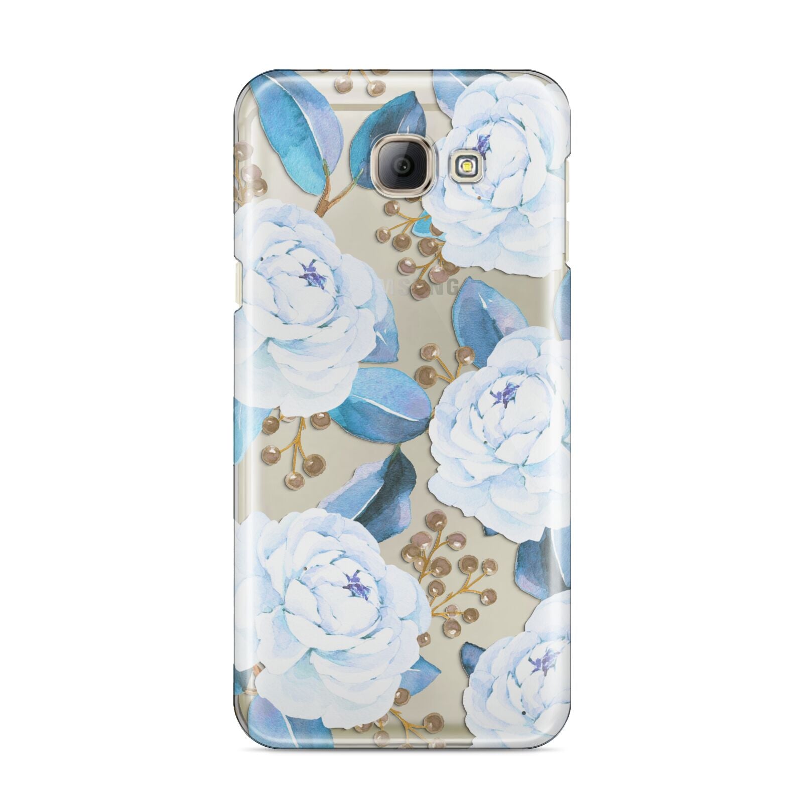 White Peonies Samsung Galaxy A8 2016 Case