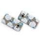White Peonies Samsung Galaxy Case Flat Overview