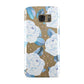 White Peonies Samsung Galaxy Case