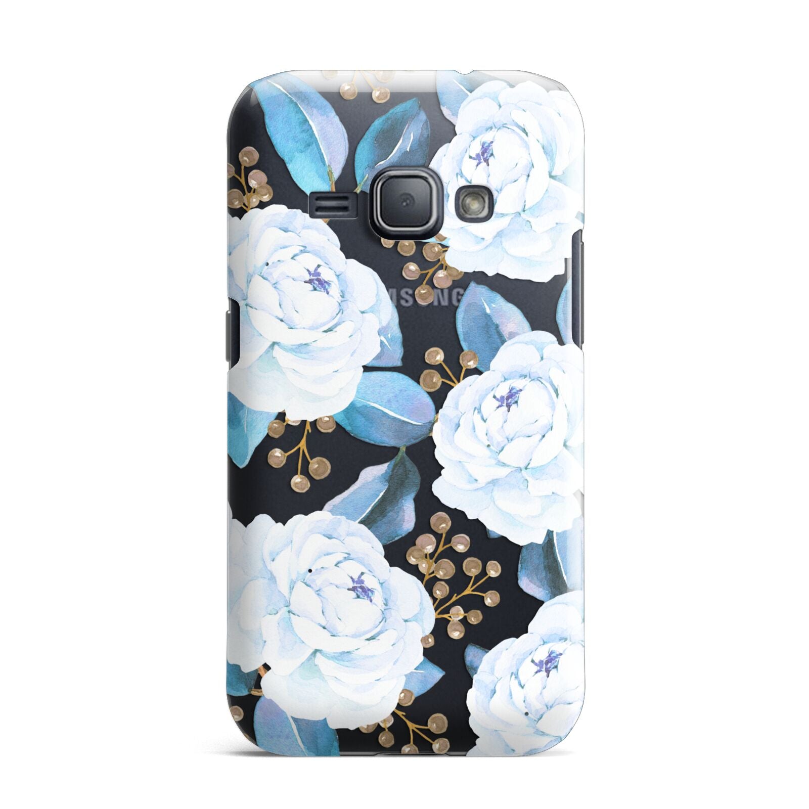 White Peonies Samsung Galaxy J1 2016 Case