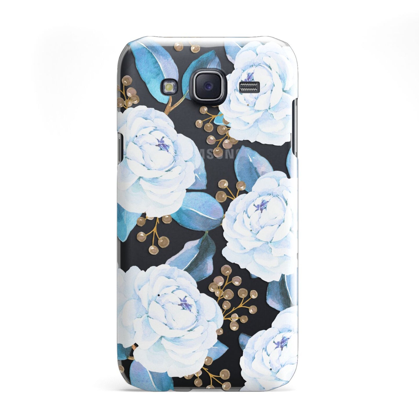 White Peonies Samsung Galaxy J5 Case