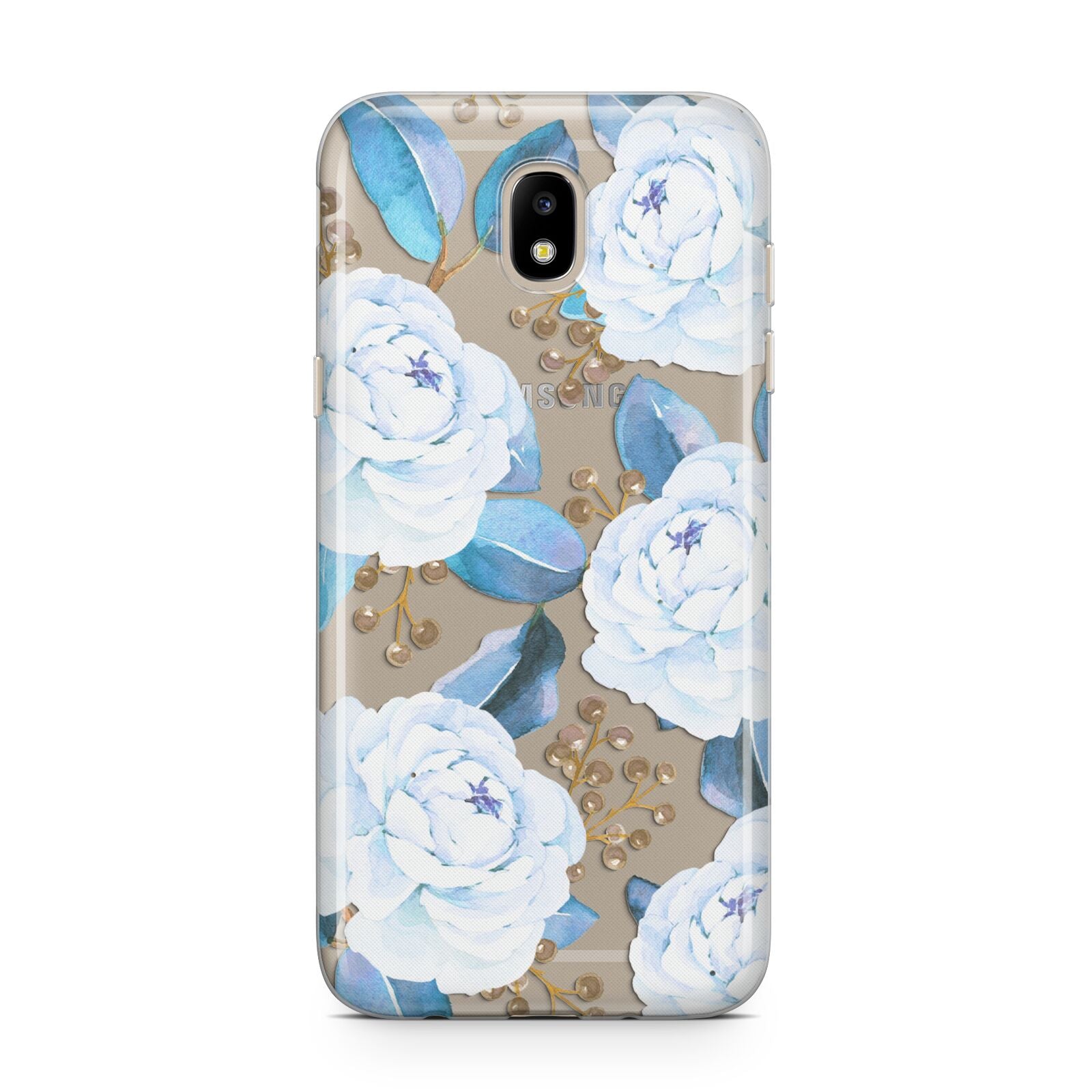 White Peonies Samsung J5 2017 Case