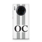 White Personalised Initials Huawei Mate 30 Pro Phone Case