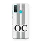 White Personalised Initials Huawei P Smart 2020