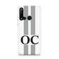 White Personalised Initials Huawei P20 Lite 5G Phone Case