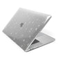 White Planets Apple MacBook Case Side View
