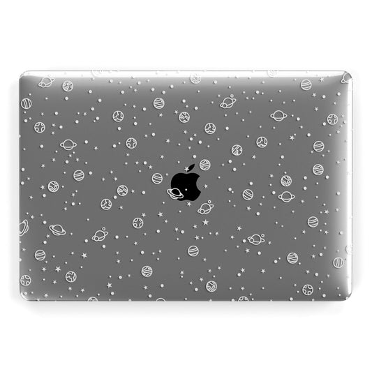 White Planets Apple MacBook Case