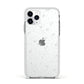White Planets Apple iPhone 11 Pro in Silver with White Impact Case