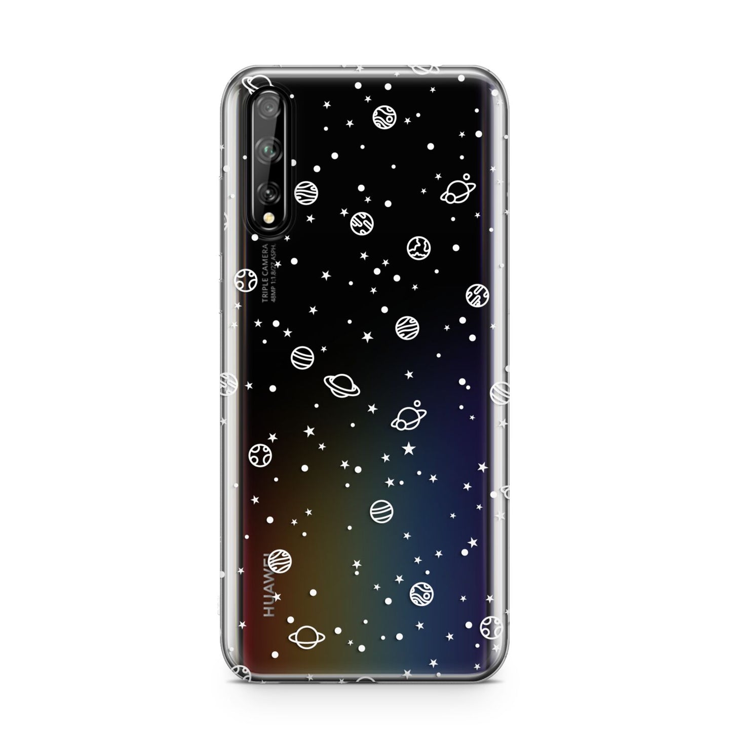 White Planets Huawei Enjoy 10s Phone Case