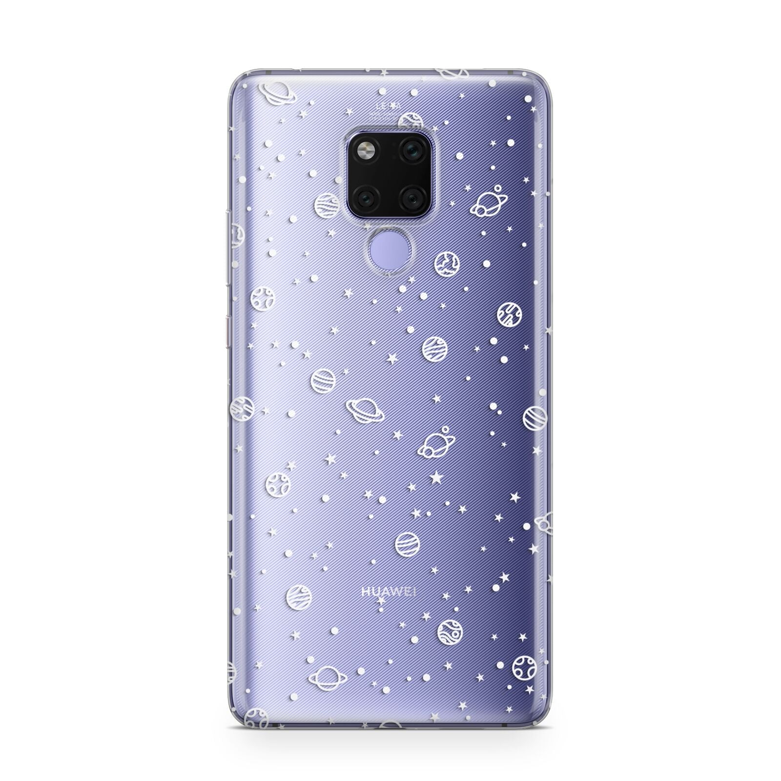 White Planets Huawei Mate 20X Phone Case