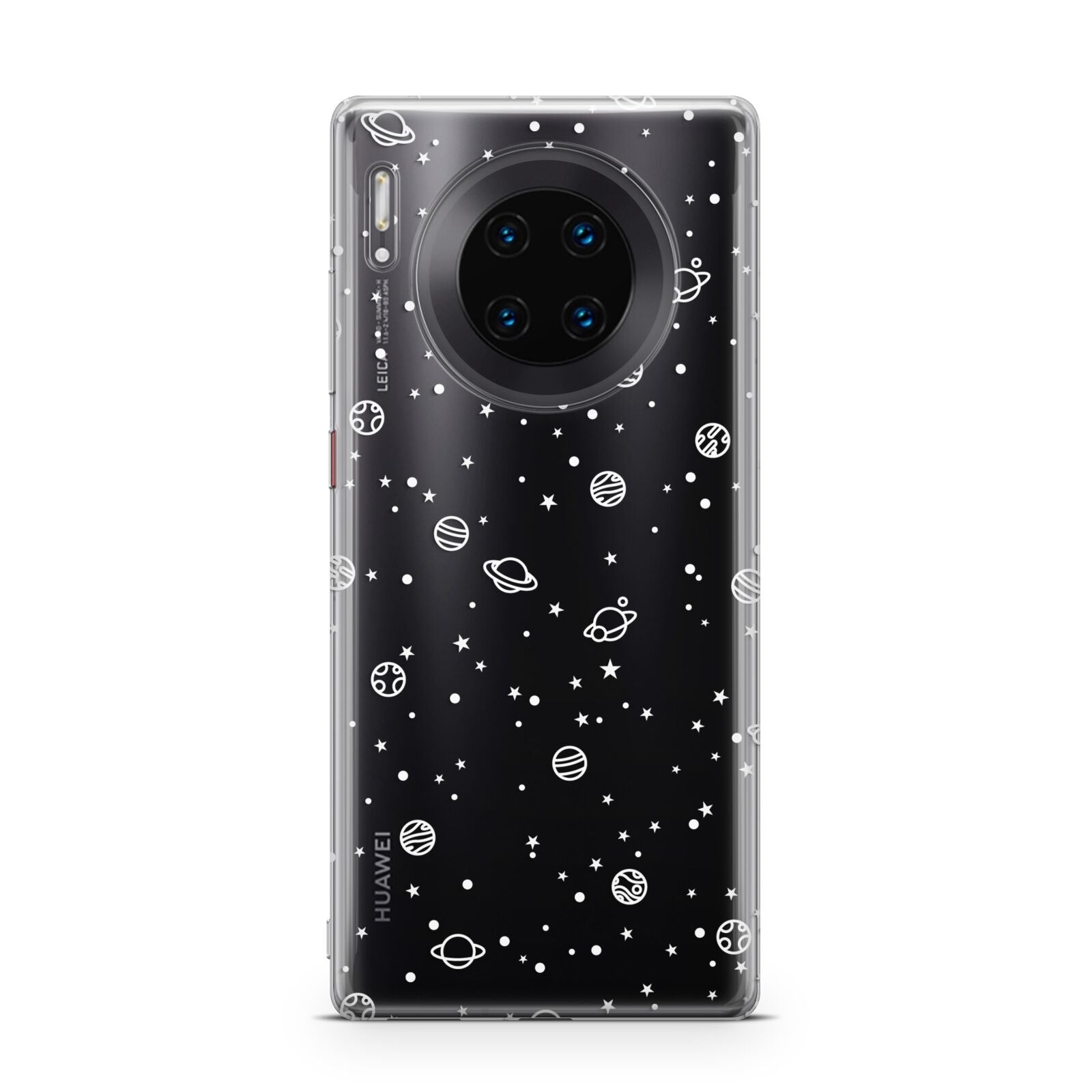 White Planets Huawei Mate 30 Pro Phone Case