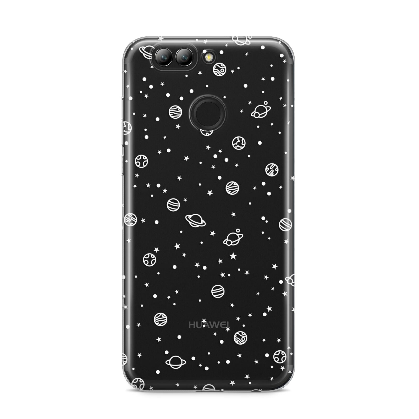 White Planets Huawei Nova 2s Phone Case