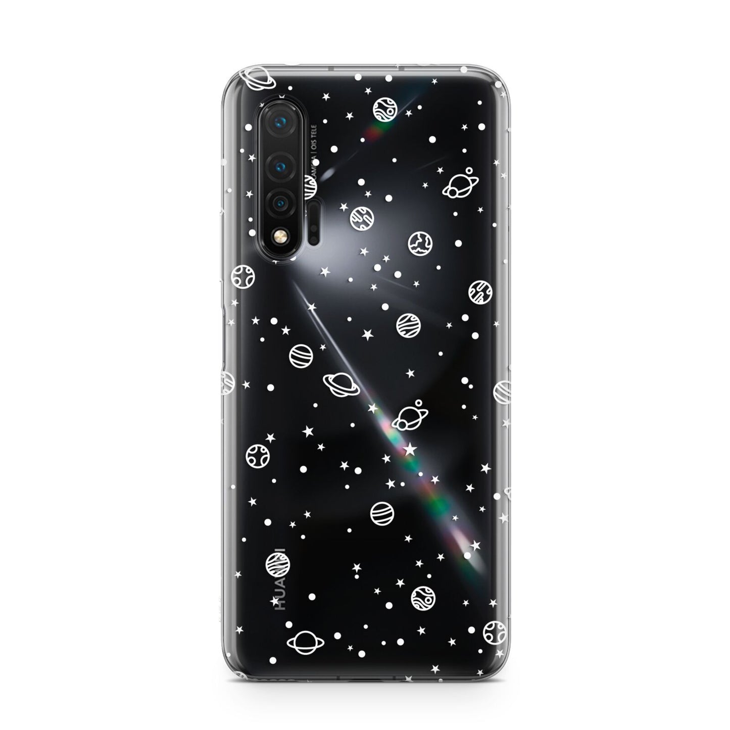 White Planets Huawei Nova 6 Phone Case