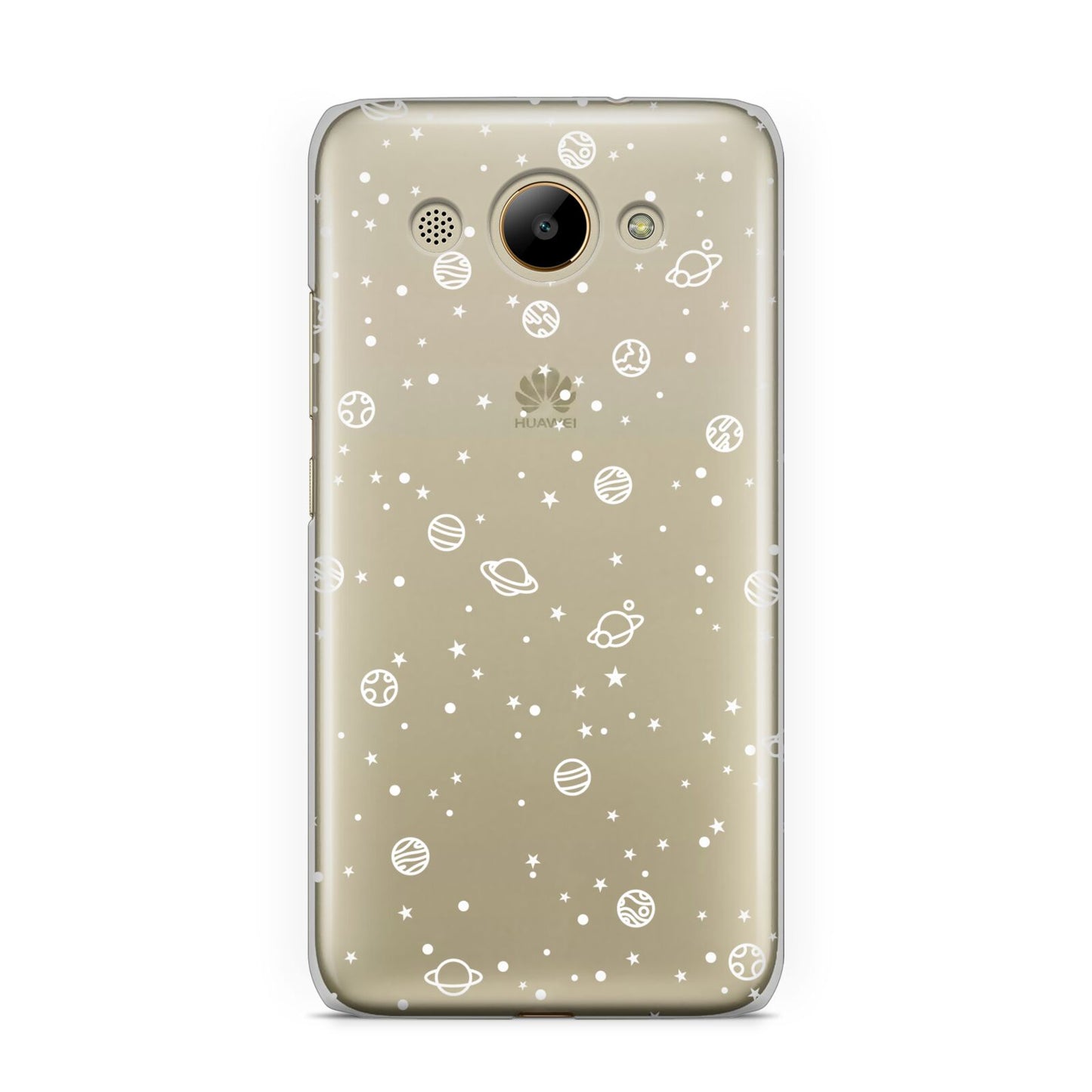 White Planets Huawei Y3 2017