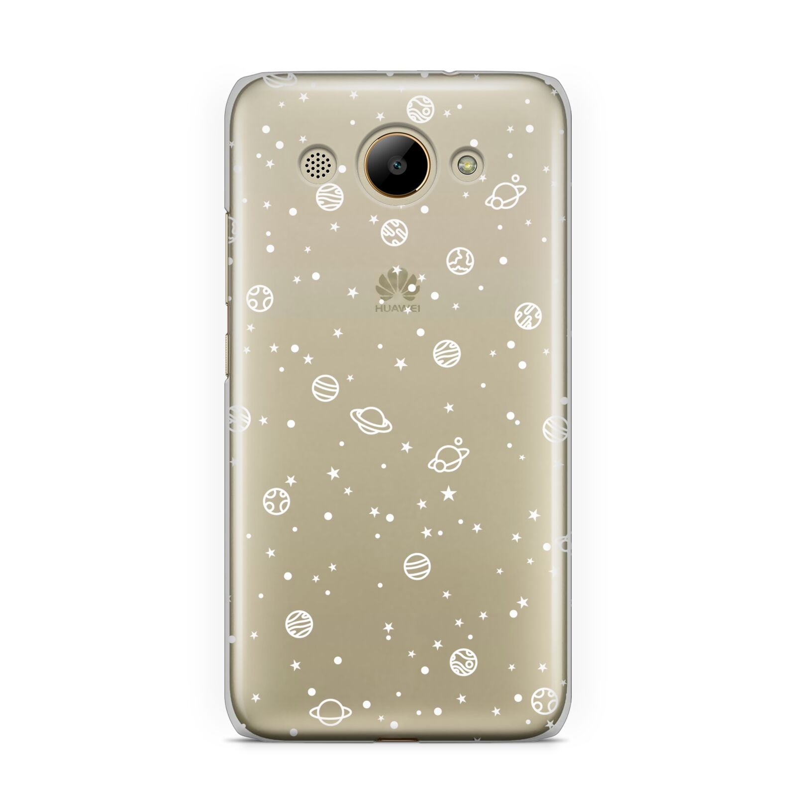 White Planets Huawei Y3 2017