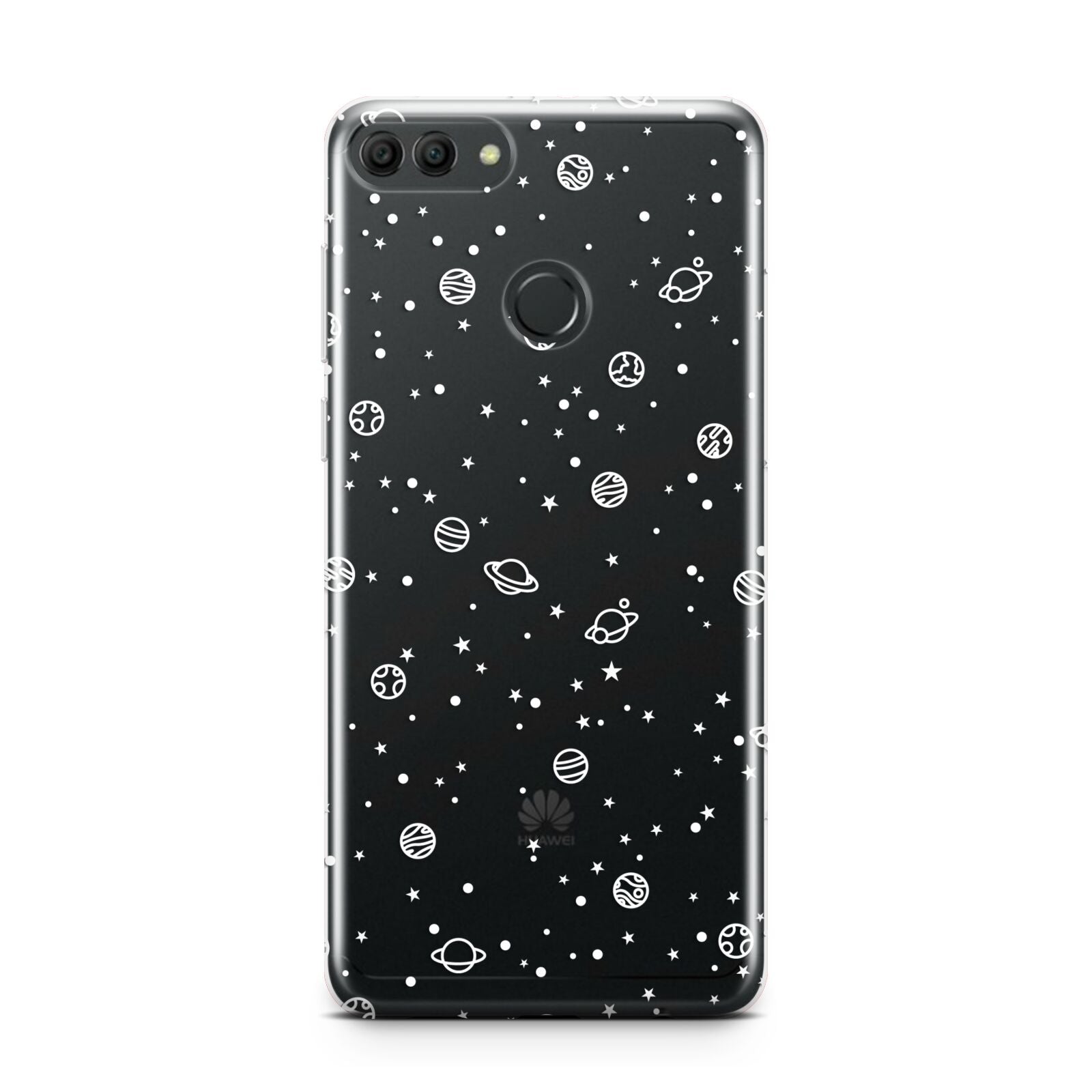 White Planets Huawei Y9 2018