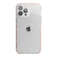 White Planets iPhone 13 Pro Max TPU Impact Case with Pink Edges