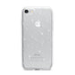 White Planets iPhone 7 Bumper Case on Silver iPhone