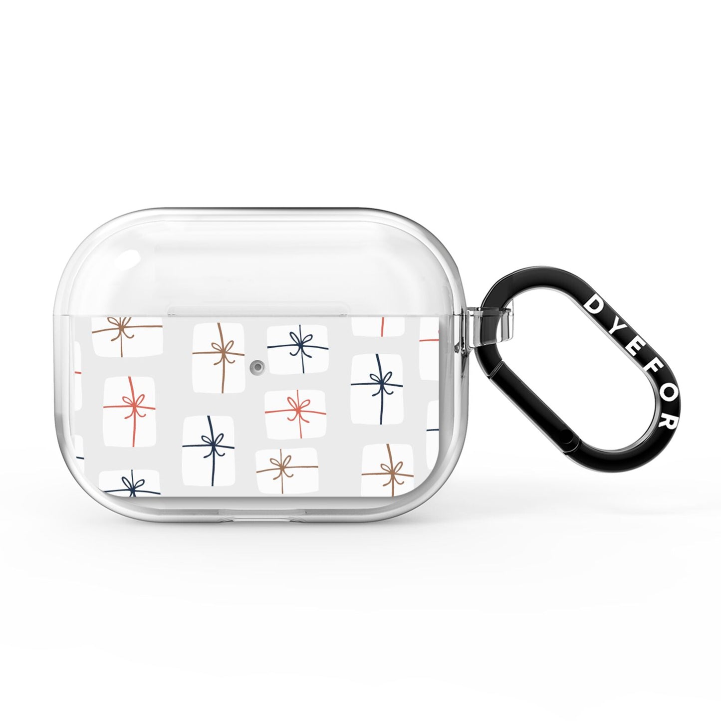 White Presents AirPods Pro Clear Case