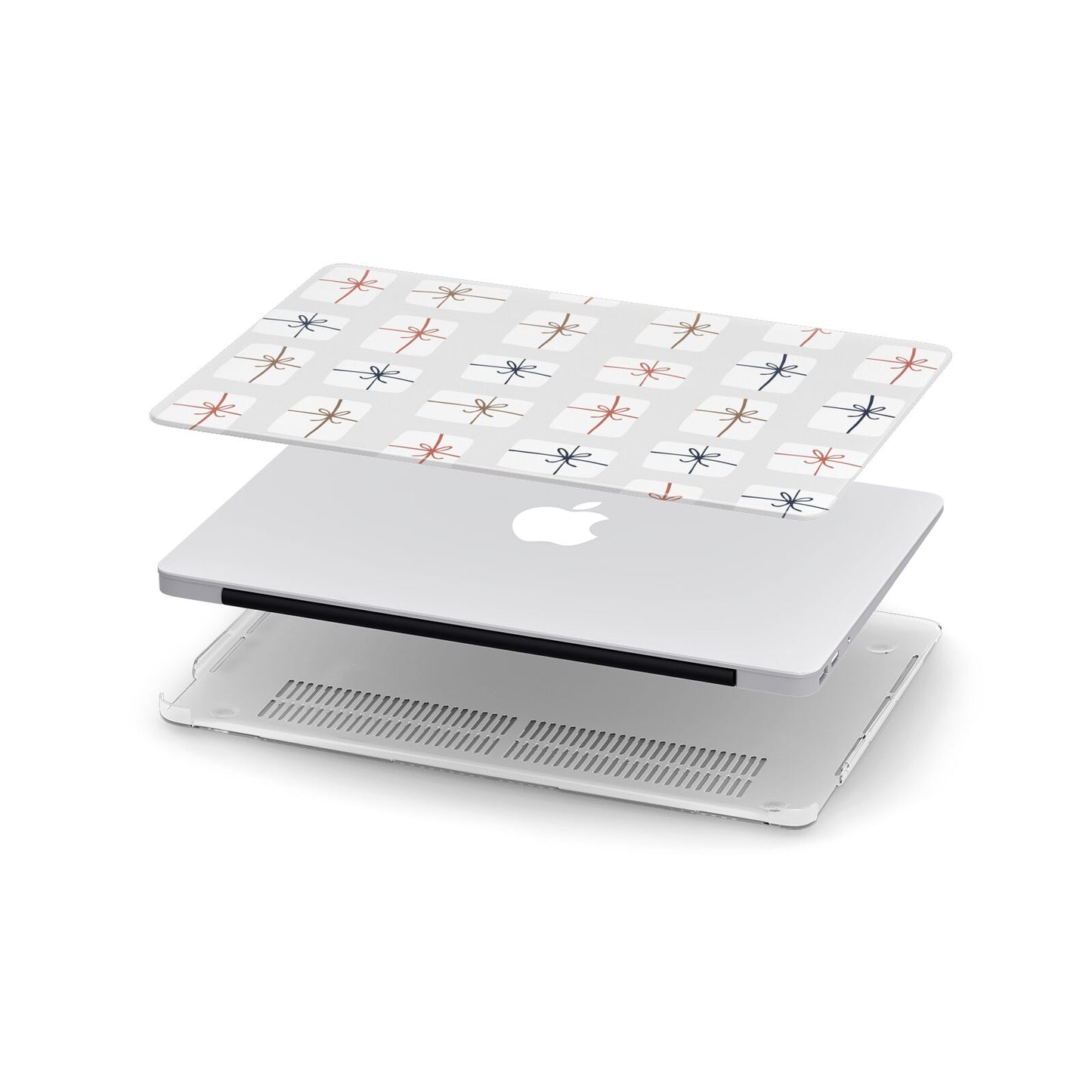 White Presents Apple MacBook Case in Detail