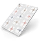White Presents Apple iPad Case on Silver iPad Side View