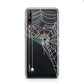 White Spiders Web with Transparent Background Huawei P40 Lite E Phone Case