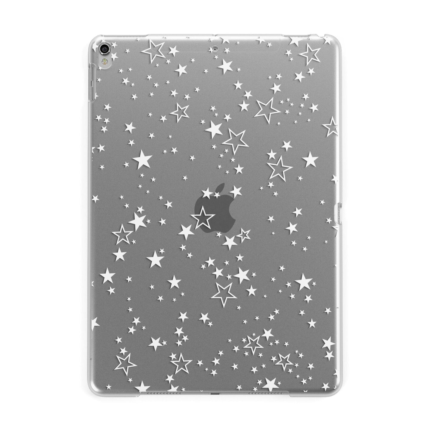 White Star Apple iPad Silver Case