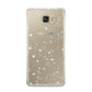 White Star Samsung Galaxy A9 2016 Case on gold phone