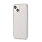 White Star iPhone 14 Clear Tough Case Starlight Angled Image