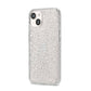 White Star iPhone 14 Glitter Tough Case Starlight Angled Image