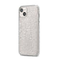 White Star iPhone 14 Plus Glitter Tough Case Starlight Angled Image
