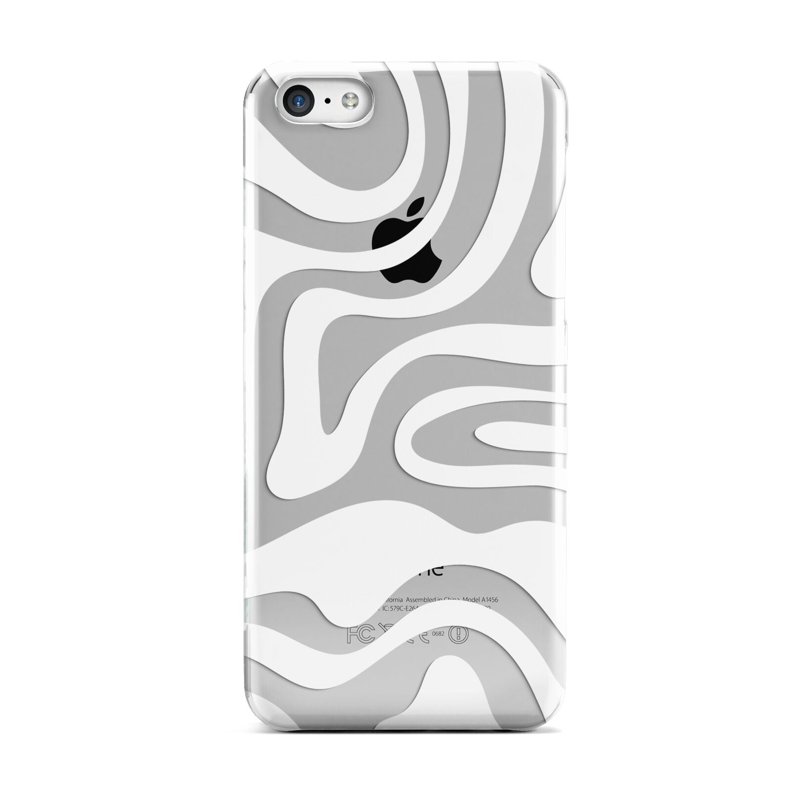 White Swirl Apple iPhone 5c Case