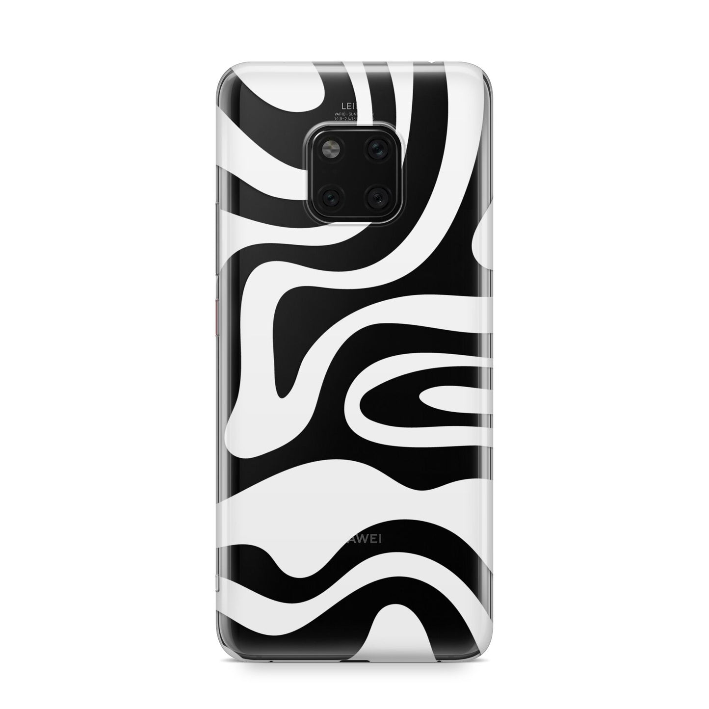 White Swirl Huawei Mate 20 Pro Phone Case