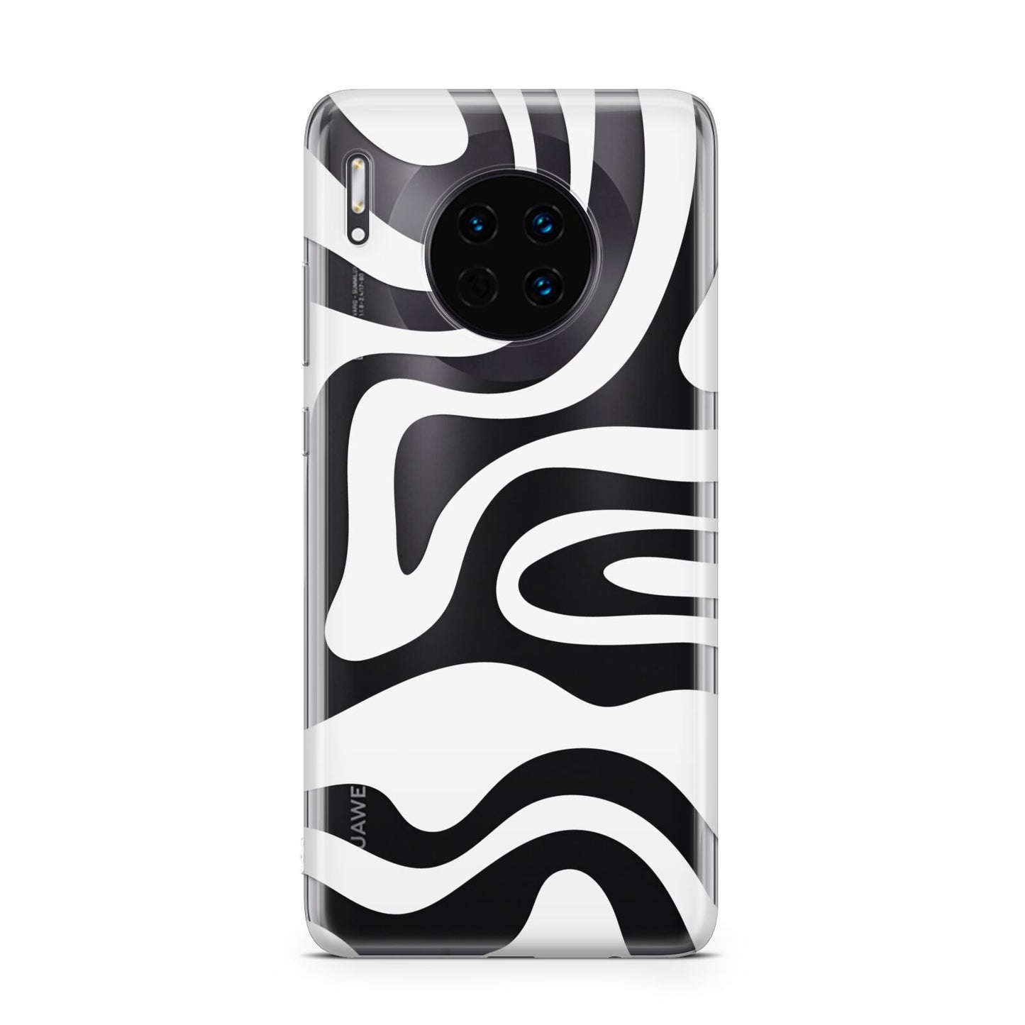 White Swirl Huawei Mate 30