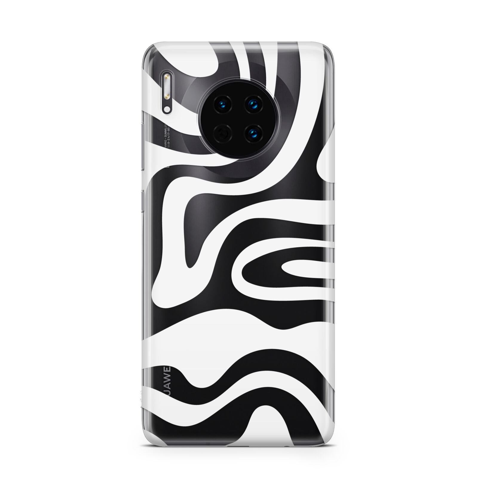 White Swirl Huawei Mate 30