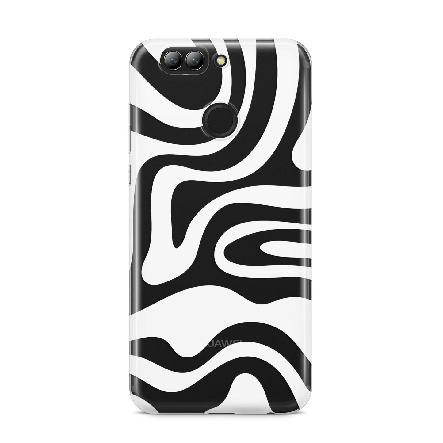 White Swirl Huawei Nova 2s Phone Case