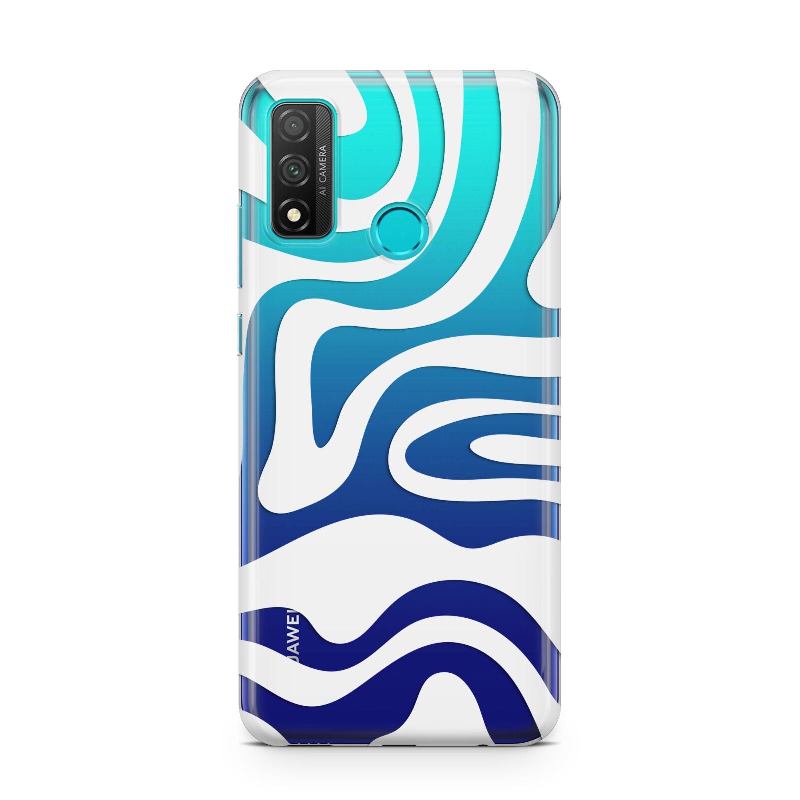 White Swirl Huawei P Smart 2020