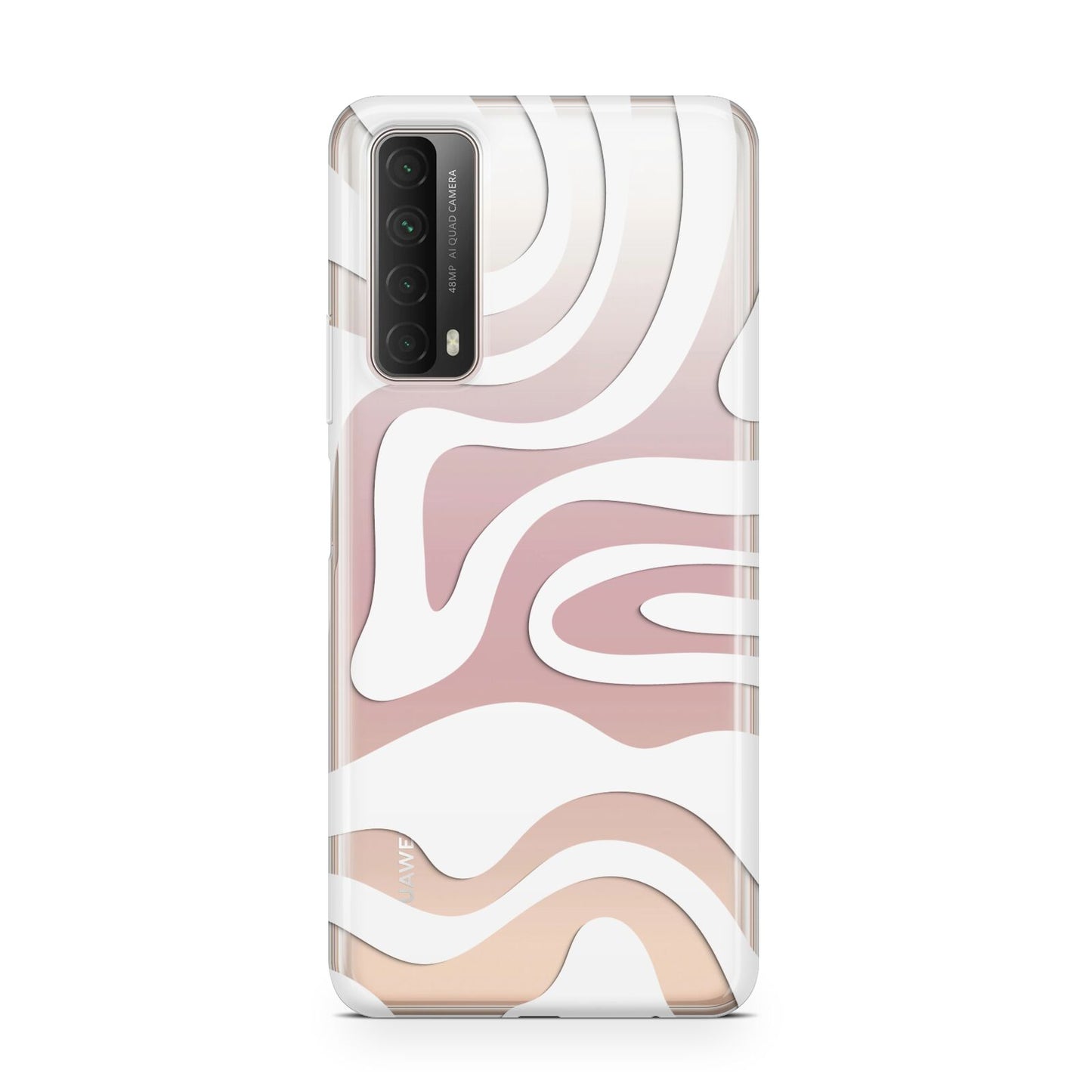 White Swirl Huawei P Smart 2021