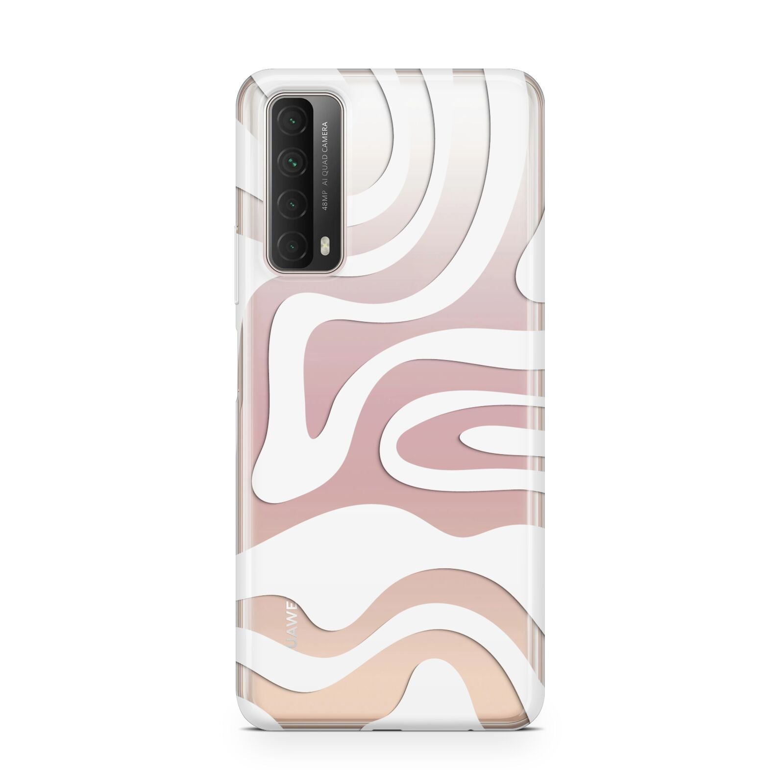 White Swirl Huawei P Smart 2021