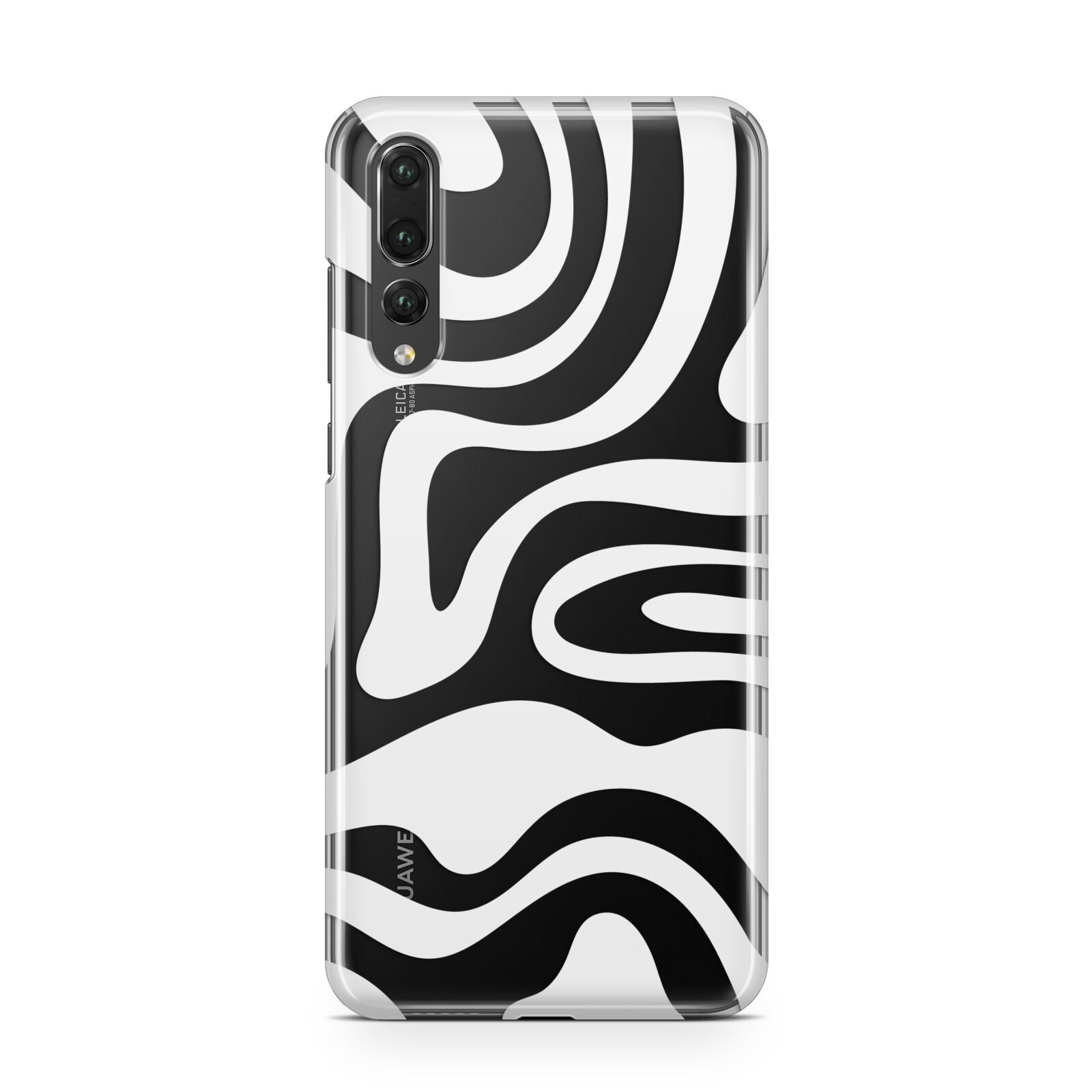 White Swirl Huawei P20 Pro Phone Case