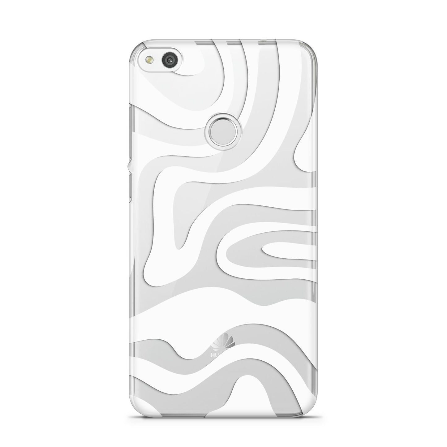 White Swirl Huawei P8 Lite Case